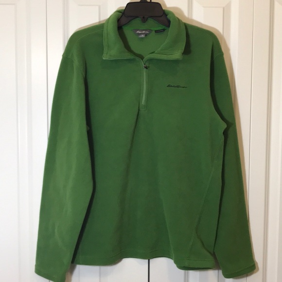 Eddie Bauer 1/3 zip up medium men’s sweater. - Picture 3 of 6